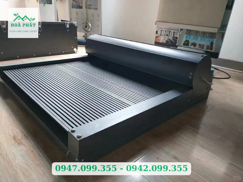 Mẫu mái nhôm cuốn tự động