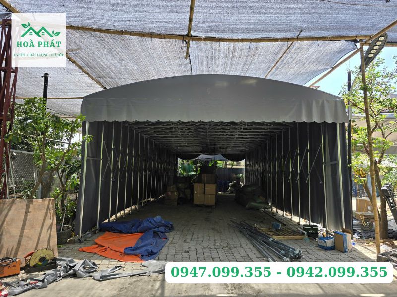 Nhà bạt vòm di động kéo đẩy