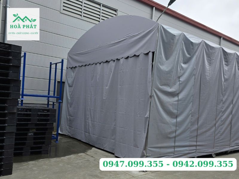 Chất lượng bạt nhựa PVC mái vòm di động