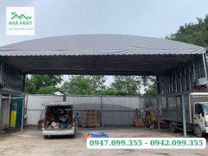 Mái vòm bạt xếp di động